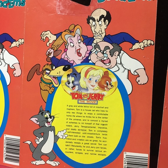 TOM AND JERRY VTG 1992 Bend-Ems Tom, Jerry & Robyn - Picture 5 of 14